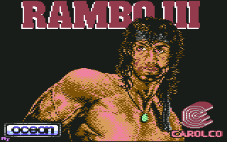 Rambo III screenshot 3 for Commodore 64